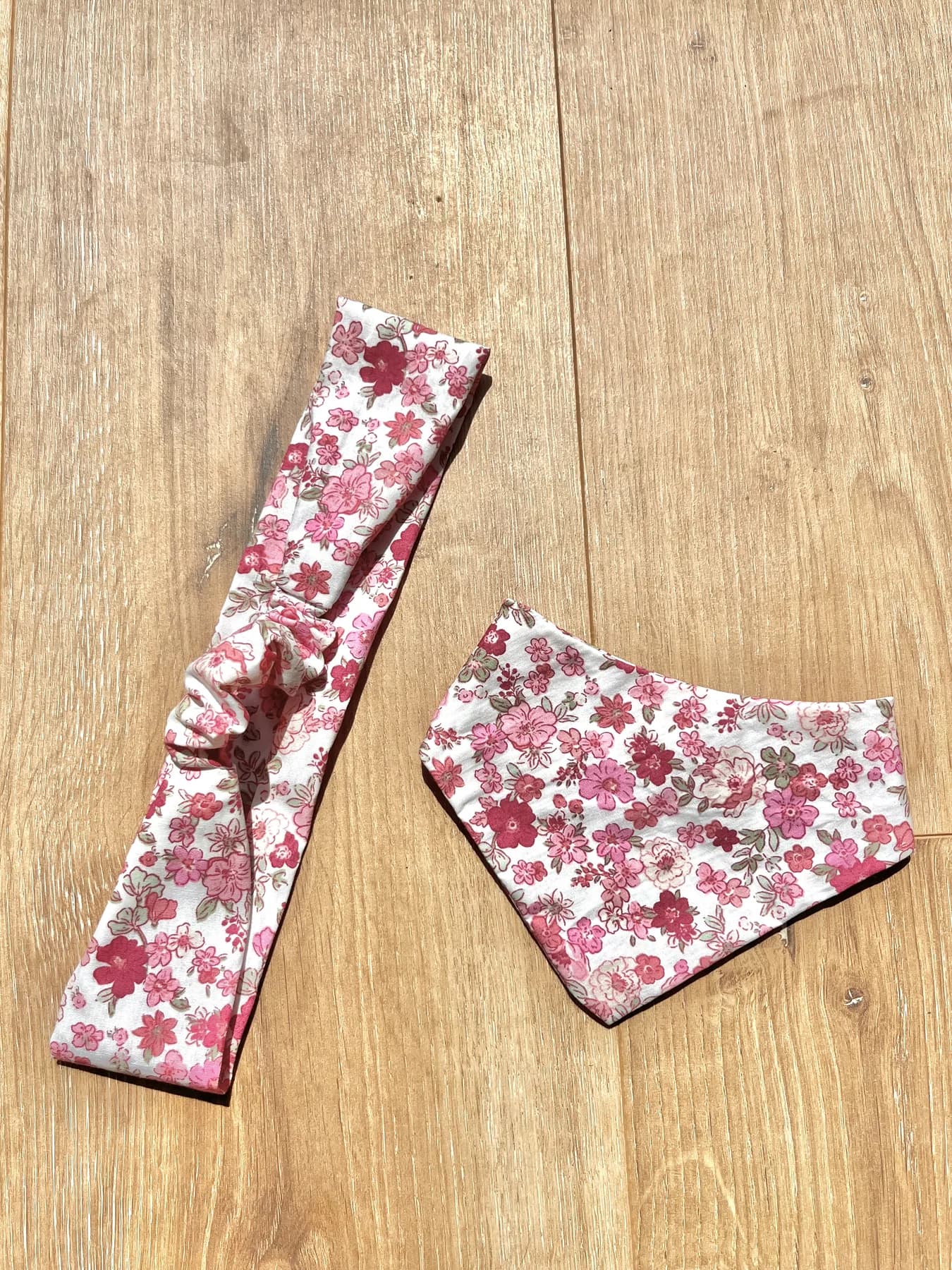 Rose des sables, Bandeau + bandana Atelier Louise